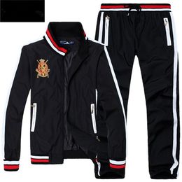 New Mens Hoodies and Sweatshirts Sportswear Man Polo Jacket pants Jogging Suits Sweat Suits Mens Tracksuits ggjre190F