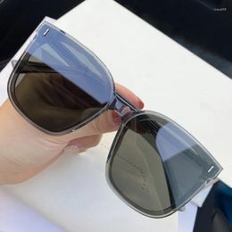 Sunglasses Large Frame Square Women's Decorative Rice Nail Fashion Sun Glasses Women Leisure Eyewear UV400