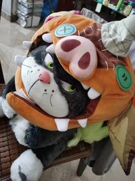 Cat Costumes Legended of Zeldas Sand Seal Hat Plush Toys Cute Soft Stuffed Cartoon Shooting prop Dolls For Cat Dog Pet Cosplay Dropship 231011