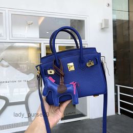 Cutie Berkins Girl Quality Bag Top Tote Lady Classic Designer Bags Summer Handbag Mini Litchi Leather Cross Shoulder Crossbody Small 20cm K4vw