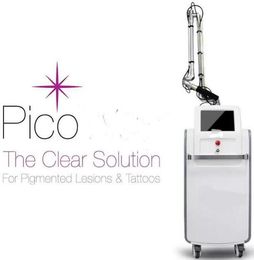 Directly result PicoSecond Laser Tattoo Removal Machine Vertical Q Switched Nd Yag Lazer Freckle Remove equipment Picolaser 755 1064 532 beauty machine