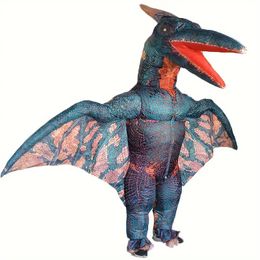 1pc, Unique Dinosaur Inflatable Costume, For Adult Halloween Cosplay Party Decors Props