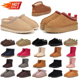 designer Mini Ankle boot australia men women kids platform flats boots tazz tasman slippers winter slides khaki grey classic ultra snow booties outdoor sneakers