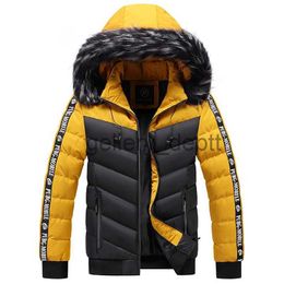 Men's Down Parkas New Winter Fashion Jacket Parker Men Autumn and Winter Warm Jacket Outdoor Men Jacket Casual Windbreaker Quilted Thick Jacket J231010