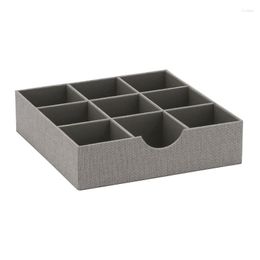 Tea Trays Organiser 9 Sections Hardsided Tray In Silver Wood Food For Serving Rattan White Glass Black