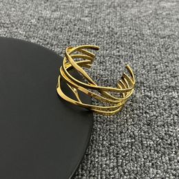 Bangle French Luxury Irregular Curve Bracelet