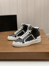 Autumn and winter B-Skate Sneakers Casual Shoes Suede Leather Grey Black White High Top Trainers Rubber Sole Jogging Walking Runners EU38-45