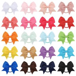 Baby Gilrs Mini Hair Bows Rubber Band Hair Rope Hairbands Ponytail Holder Cute Princess Infant Headdress Kids Hair Accessories