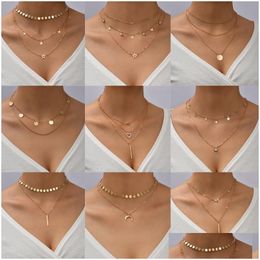 Elegant Jewelry Pendant Necklace Unquie Women Fashion Dhgarden Otmeq