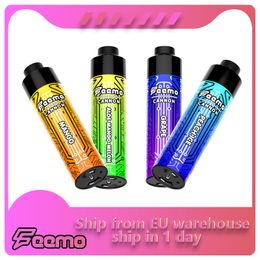 10000puffs Fast shipping EU Hot seller Feemo Cannon disposable vapes 18ml pre-filled pod vaporizer item hot sells mesh coil design with Big Cloud vaping