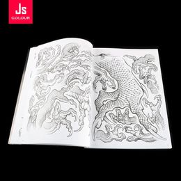 Tattoo Books est Tattoo Book Album Dragon Claws Tattoo Accessory For Body Art Pattern Clear Line Design Template Tattoo Beginners Teaching 231012