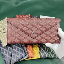 Top quality designer Purse card holder Luxury envelope single wallets Contrast Colour retro Mini bags Key Pocket Interior gy wholesale Coin credit card wallets