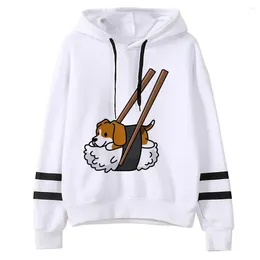 Women's Hoodies Beagle Women Kawaii Long Sleeve Top Funny Streetwear Clothing Hooded Shirt Female Fleece Clothes