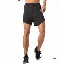 Yoga Outfit Designer Yoga Outfit Men Short Pants Splicing Running Shorts Spring Long Jogger Sports Trouser Quick Dry Loose Plus Pocket Dhbaa