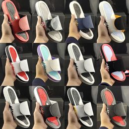 2023 Womens Mens new style Hydro 5 V Slide Fire Red Slipper Grape sandals US5.5-11 Basketball Slippers Shoes Sneakers Size 36-47