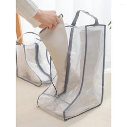 Storage Bags 2pcs Shoe Bag Portable Waterproof Tall Boot For Travel Organiser Shoes Box
