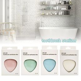Toothbrush Sanitizer Toothbrush Sanitizer Box UV Sterilizer Box for Home and Travel 231012
