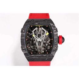 Luxury Watch Top designer rm27-02 fantasic Active Tourbillon factory high-end mechanical all carbon fiber case