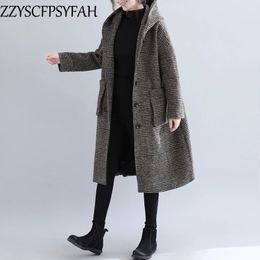 Women's Wool Blends fashion casual winter coat Ladies work wear nice Jacket woman parkas female OL fall clothes for Women coats and jackets 231011