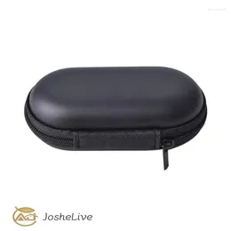 Storage Bags Waterproof Oval Style Headphone Case Pouch Bag Travel Carrying Black Carry Scratchproof