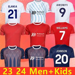 NottinGhaMs 23 24 Soccer Jersey GRABBAN Johnson Surridge Men kids Forest Awoniyi AMEOBI MIGHTEN KROVINOVIC Zinckernagel LINGARD ELANGA Football Shirt