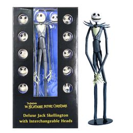 Mascot Costumes the Nightmare Before Christmas Jack Chair Special Jack Skellington Figure Pvc Action Figures Model Toys Joint Movable Doll