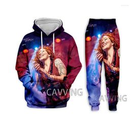 Men's Tracksuits Fashion Women/Men's 3D Print The Gathering Band Hooded Sweatshirts Pants Trouser Suit Clothes Two-Pieces Sets