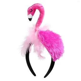 Bandanas Flamingo Headband Halloween Costumes Kids Pography Props Decor Performance Festival Accessories Child