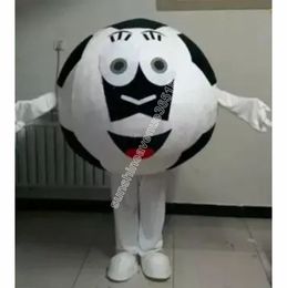 Performance soccer ball Mascot Costume High Quality Cartoon theme character Carnival Adults Size Christmas Birthday Party Fancy Outfit