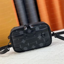 Designer Bags Men Shoulder Bag Nano Alpha Camera Purse Black Flower Mono Gramme Shadow Leather Flap Cross Body Crossbody Handbag Women Bags