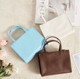 Designer Bag 3 Sizes Shoulder S Soft Leather Mini Handbags Women Handbag Crossbody Tote Fashion Shopping Pink White Purse Satchels