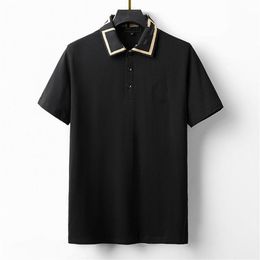 2022 Mens Designer Polos Brand small horse Crocodile Embroidery clothing men fabric letter polo t-shirt collar casual t-shirt tee 261i