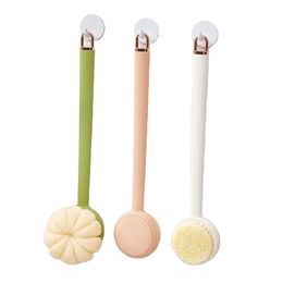 Bath Brushes Sponges Scrubbers Multifunctional Detachable Bath Brush Back Body Bath Shower Sponge Scrubber Brushes With Handle Massager Bathroom Brush 231012