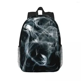 Backpack Smoke Art Backpacks Boys Girls Bookbag Fashion Students School Bags Travel Rucksack Shoulder Bag Large Capacity