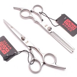 Hair Cutting Scissors Professional Japan Stainless Barber Shop Hairdressing Thinning Scissors Styling Tool Haircut Salon Shears Set ZZ