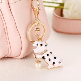 Keychains GYWYN Latest Keychain Car Ms. Bags Pendants Women's Gifts Cute Puppy