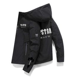 Jackets New men's zipper Jacket Spring/Fall TRAPSTAR brand blazer casual trend fashion coat 235ess