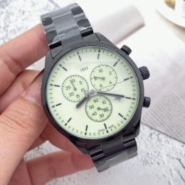 2023 luxury mens watches All Dials Working Quartz Watch high quality 1853 Top Brand Chronograph clock Steel belt fashion Six needle work wholesale montre de