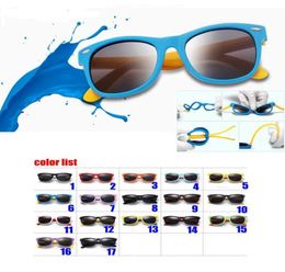 MOQ=10pcs rubber frame New Children TAC Polarised Sunglasses Kids Designer Shades For Girls Boys Goggle Baby Glasses retro eyewear