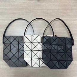 Handbag Bag Original Checker Women's Japanese Matte 4x4 Factory Folding Diamond Underarm Water Bucket Mini Vegetable Basket Bags