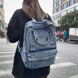 School Bags Women Backpack Retro Travel Bagpack Large Capacity Backbag College Student For Teenager Girls