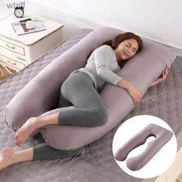 Maternity Pillows Body Pillow for Pregnant Women U Shape Pregnancy Pillow Sleeping Support Maternity Protect Waist Throw Pillow for Side SleepersL231106