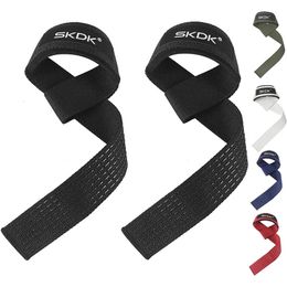 Power Wrists Weightlifting Wrist Straps Strength Training Adjustable Nonslip Gym Fitness Lifting Strap Support Sports Grip Band 231011