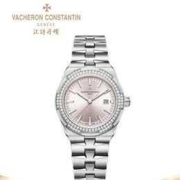 VacherinConstantinns Automatic Movement Overseas Top Quality ZF Factory Series ChainedR58KMen watch stainless steel strap with sapphire mirror