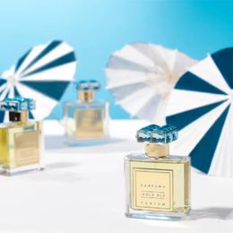Neswest Luxury Brand Roja Isola Blu Perfume 100ML ELIXIR Fruity Floral smell Paris Fragrance 3.4fl.oz long lasting smell good spray blue island fragrance perfume