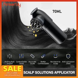 Hair Brushes 70ML Scalp Applicator Liquid Comb For Hair Growth Scalp Solutions Massage Brush Hair Restorer Essential Oil Liquid Guiding Comb 231012