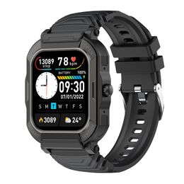 Smart Watch New Three Defence Outdoor Sports Bluetooth Call Electronic Step Heart Rate Blood Oxygen Weather Monitoring