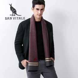 Scarves Scarves Men Scarf Winter Warm Small Square Silk Poncho Fall Fashion Casual Wool Clothing Accessories Apparel Luxury Brand 231011