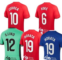 10 CORREA 9 MEMPHIS Customised 23-24 Soccer Jerseys football shirt dhgate Discount Thai Quality 6 KOKE 7 GRIEZMANN 11 LEMAR 19 MORATA 23 REINILDO 16 MOLINA wear