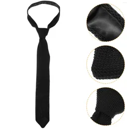 Bow Ties Costume Tie Men England Polyester Yarn Men's Long Knit Man Necktie Neckties
